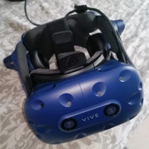 HTC Vive Pro HMD OLED Virtual Reality VR Headset Untested